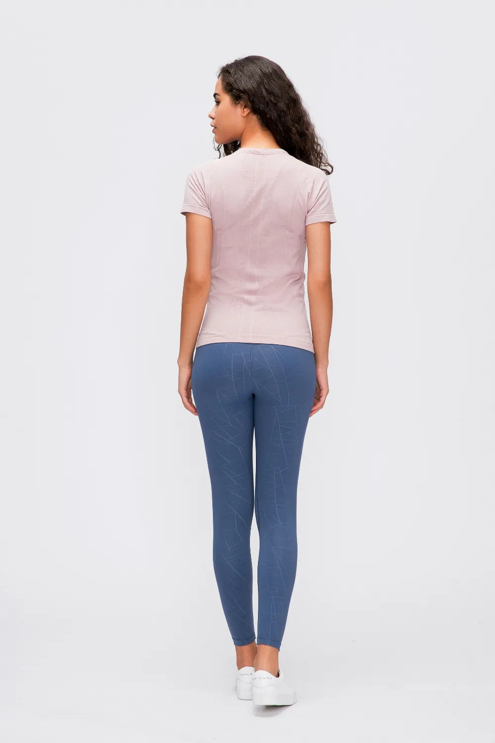 Millennia Round Neck Short Sleeve Active T-Shirt - Fashorio