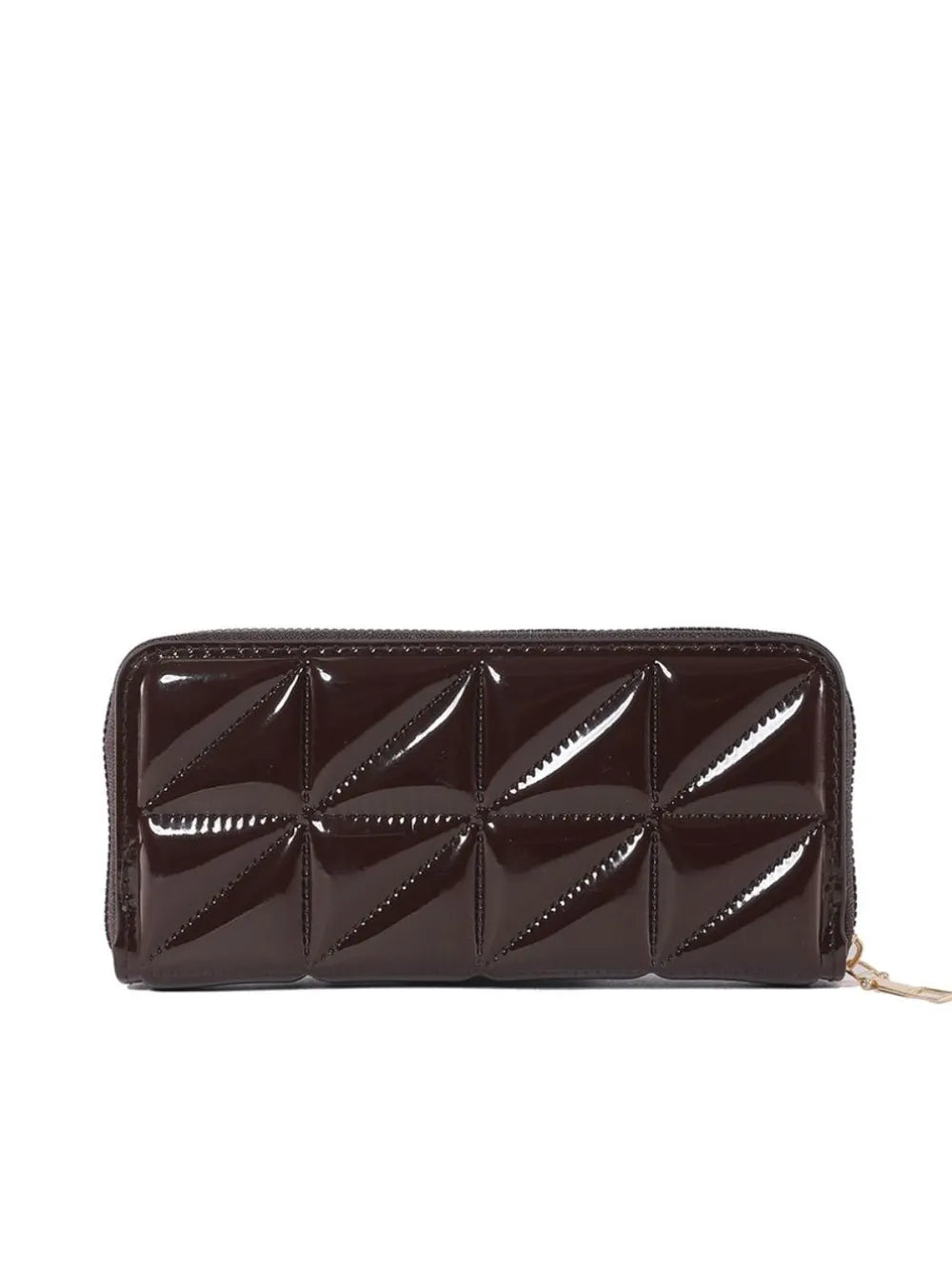 PU Leather Solid Color Wallet - Fashorio