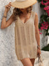 V-Neck Sleeveless Cover-Up - Fashorio