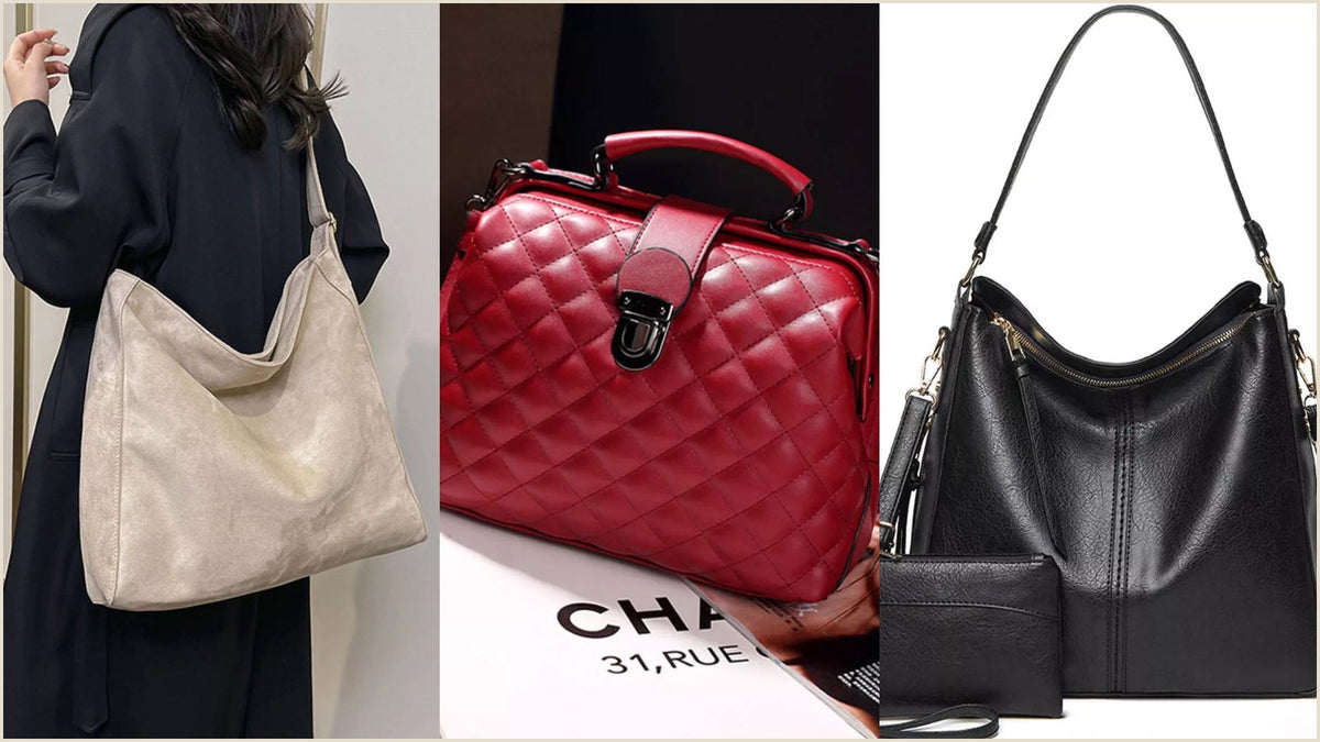 Suede crossbody bag with a long adjustable shoulder strap, a practical shape for the best crossbody bag for travel.