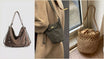 Green suede bucket bag with drawstring top, one of the bags compared in this bucket bag vs hobo bag buying guide
