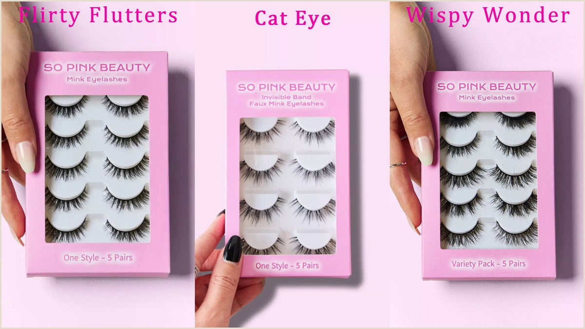 False Eyelashes for Beginners: Choosing, Applying and Reusing product picks