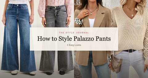 How to Style Palazzo Pants, a Fashorio pick