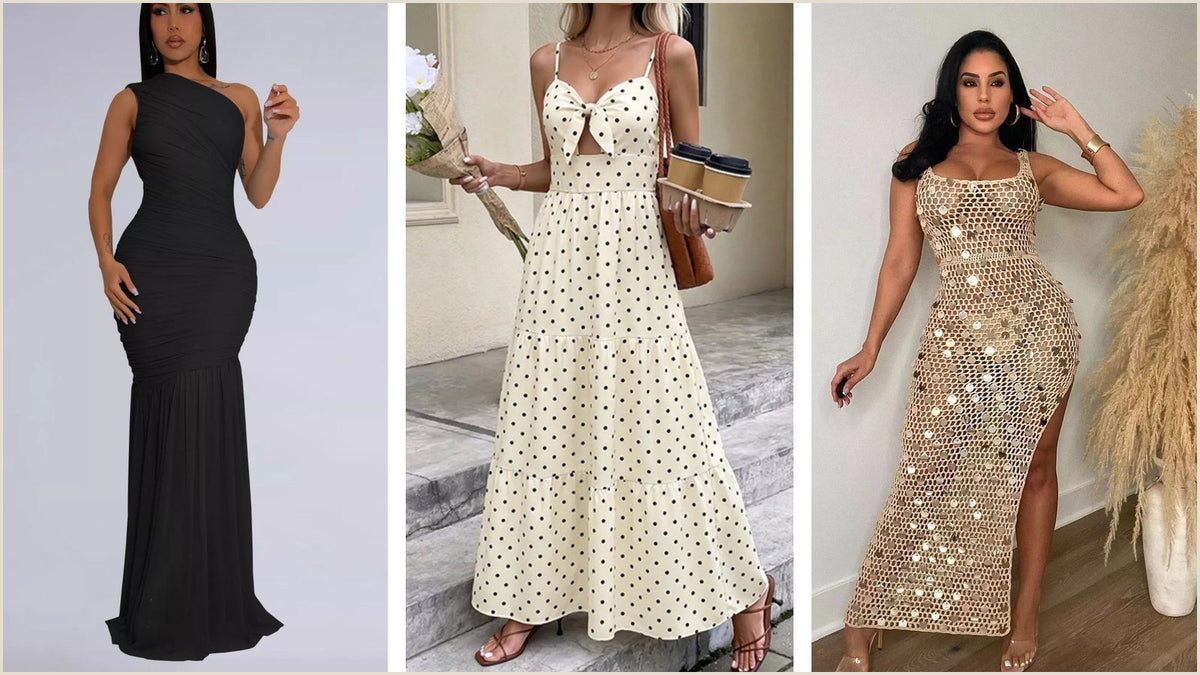 The Most Flattering Maxi Dress Necklines, Matched to Your Frame product picks