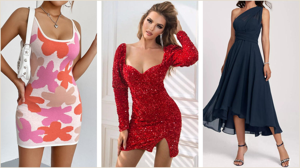 Printed or Solid Wedding Guest Dresses: Which Is More Versatile? product picks