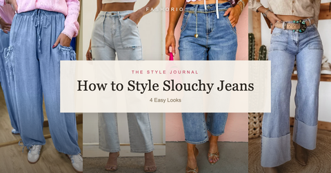 How to Style Slouchy Jeans, a Fashorio pick