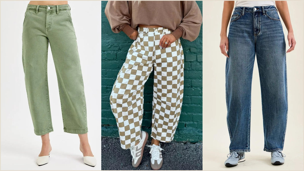 What Are Barrel Jeans?, a Fashorio pick