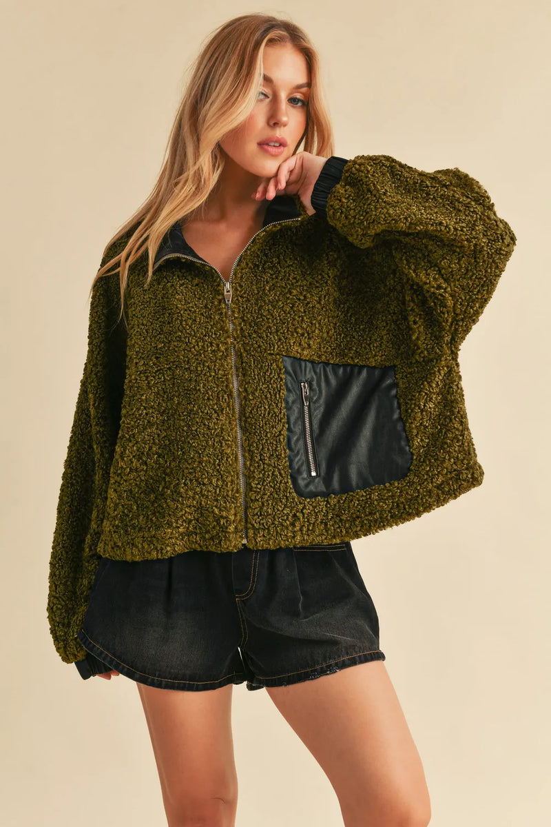 Womens cozy oversized knit sweater and soft cardigan