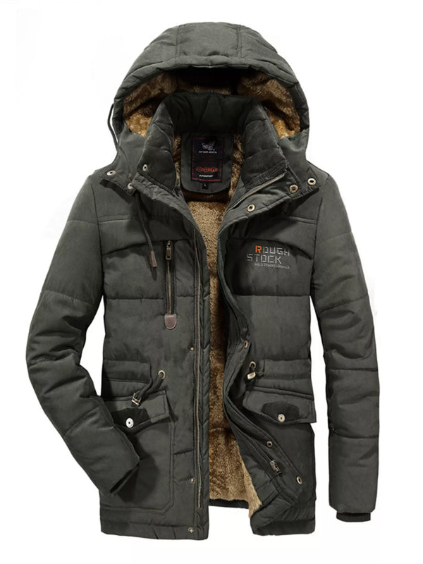 Men's outerwear including jackets and coats