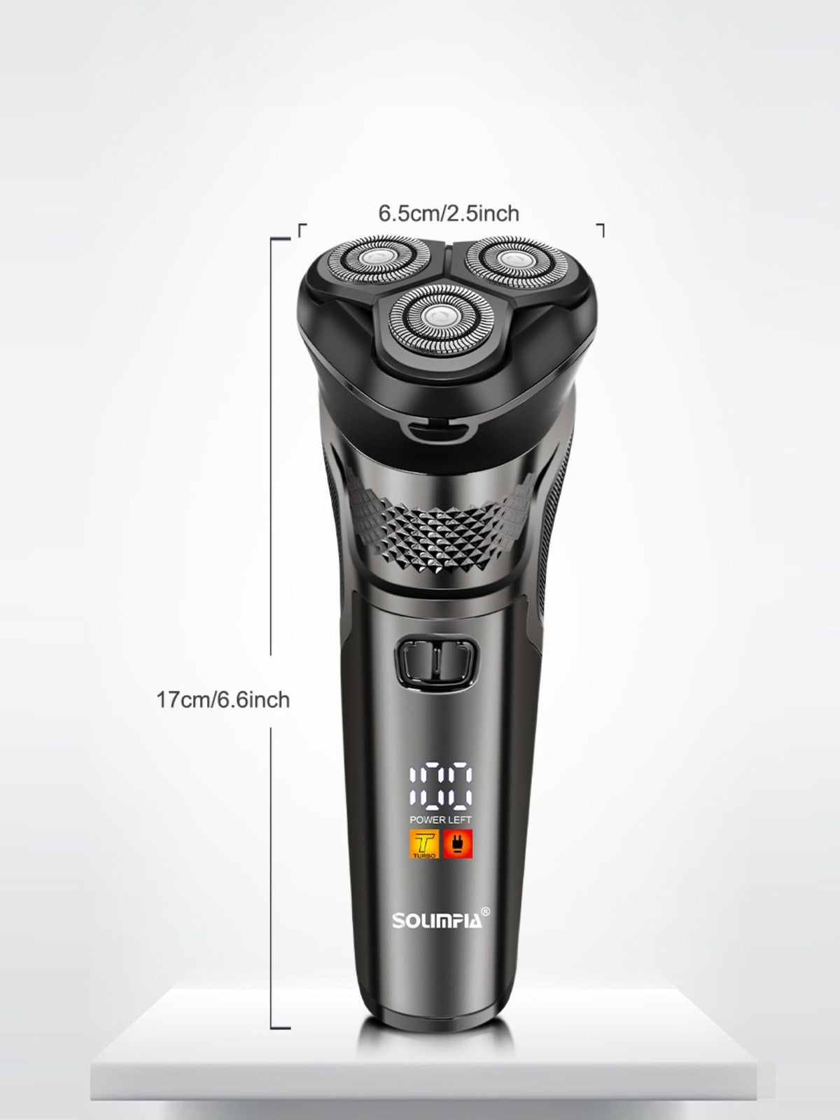 Rotary electric shaver color options