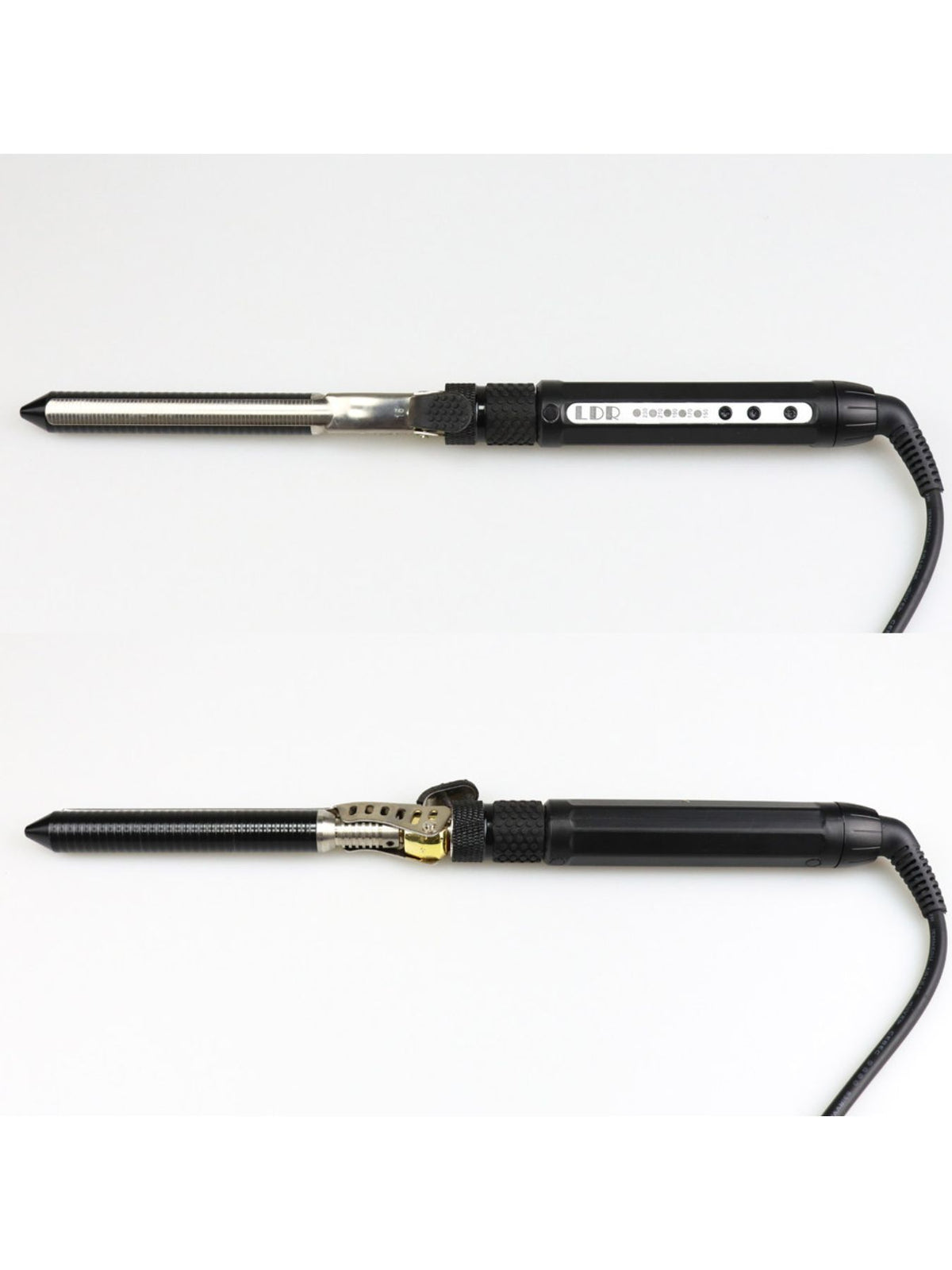 Loose waves styled with the iron