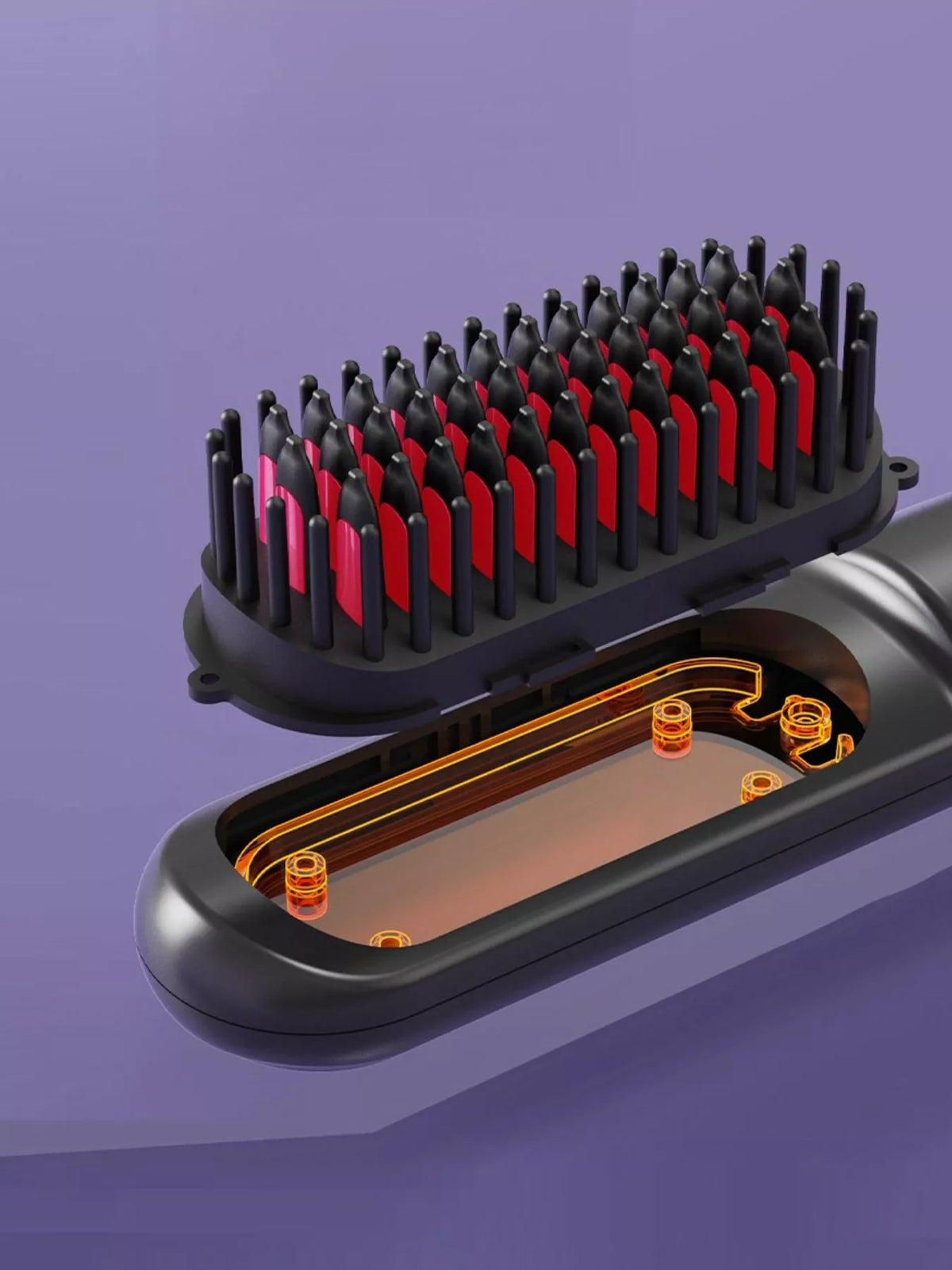 Straightening comb power cord detail