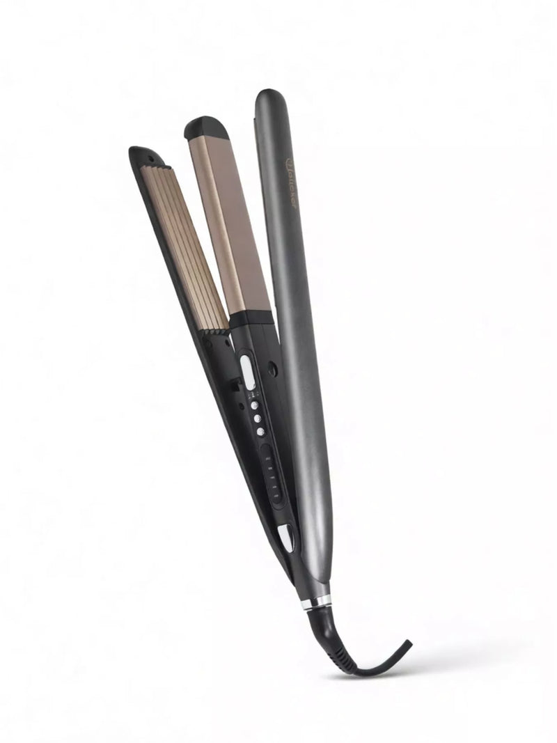 Multifunctional hair straightener front view