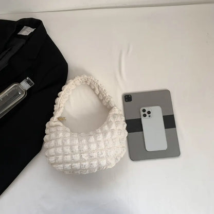 Small Texture Handbag - Fashorio