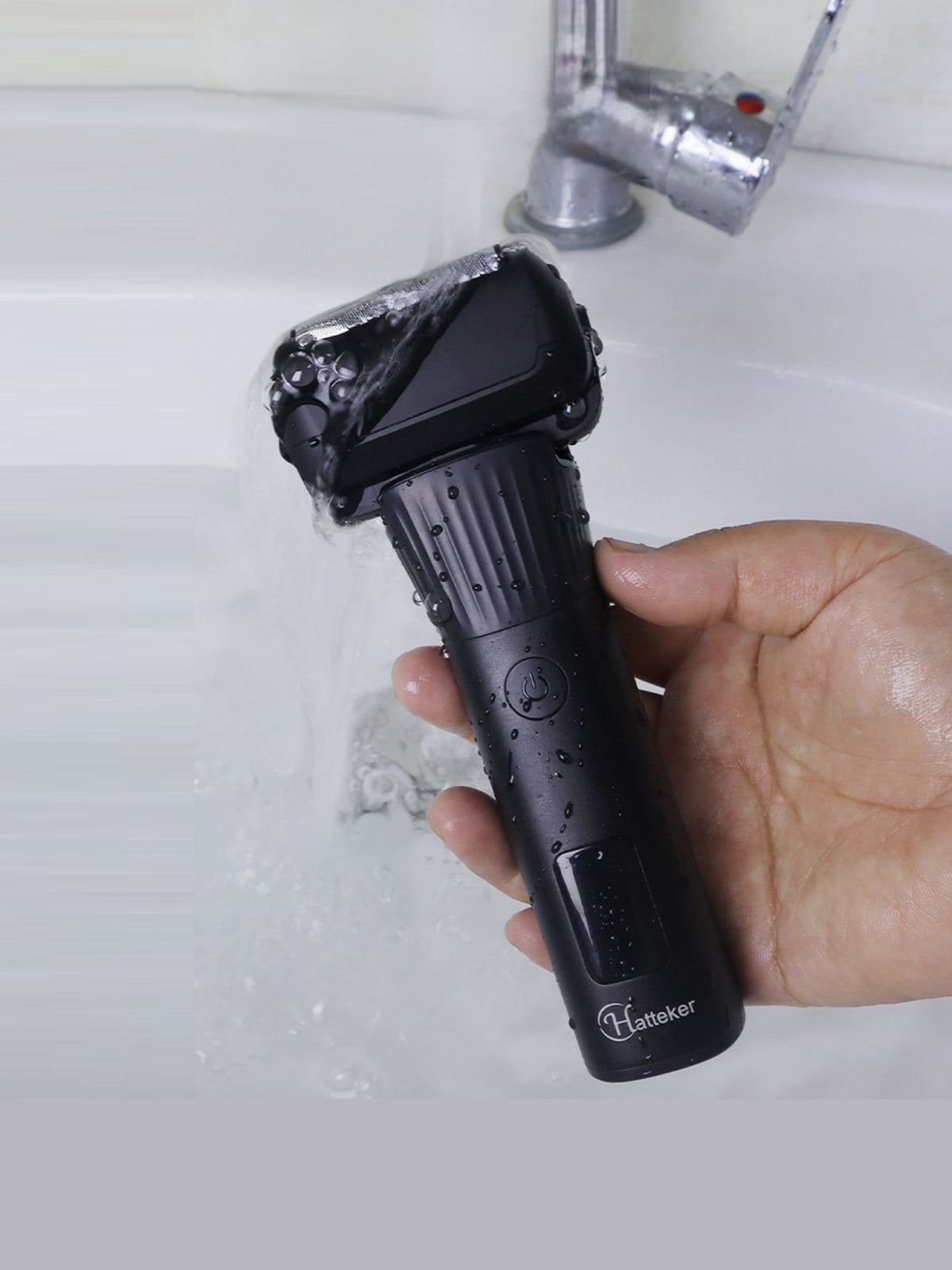Black foil shaver color option