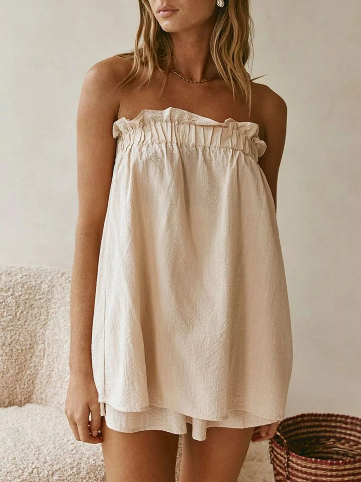 Full length view of the two piece set