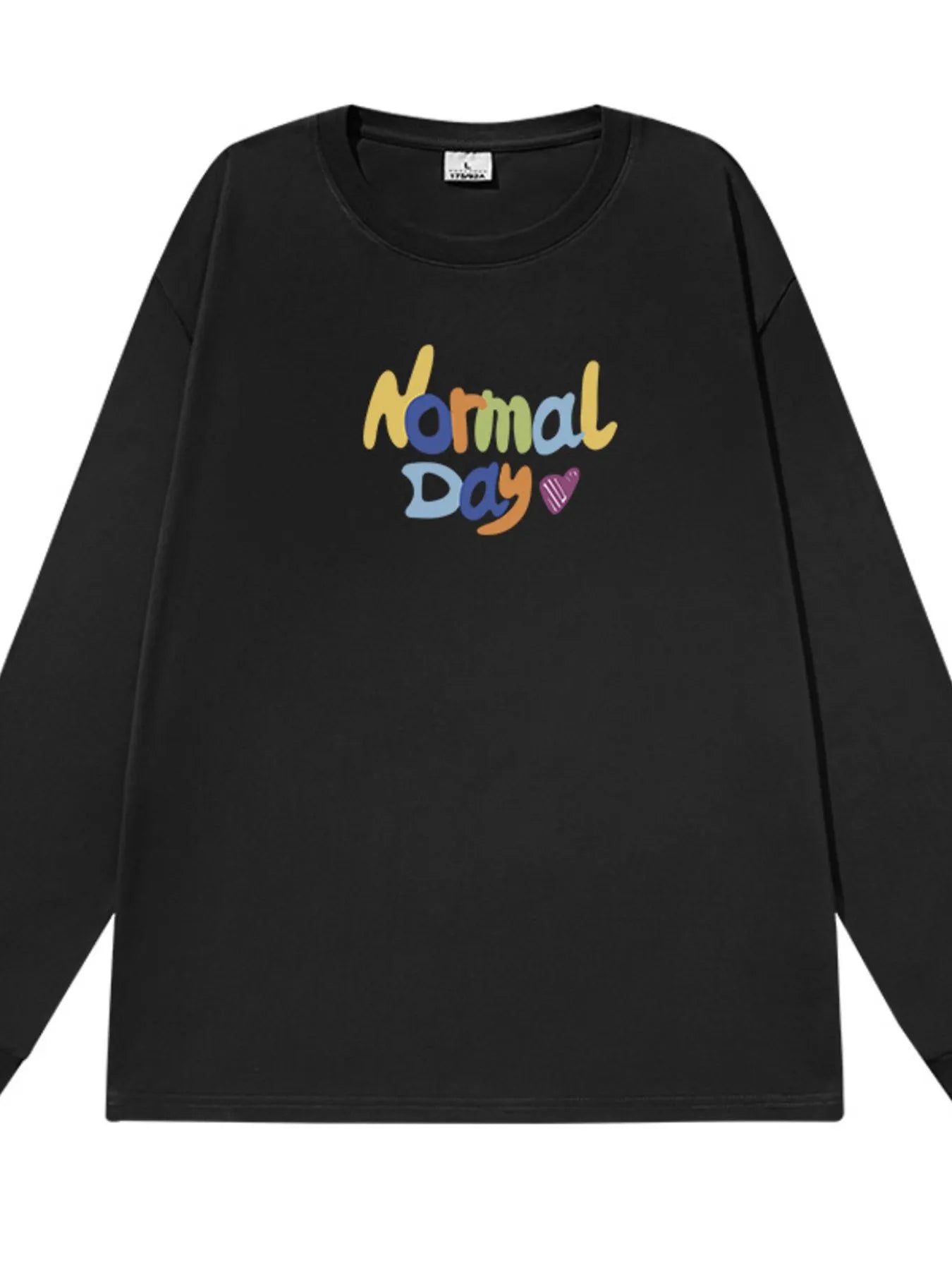 Normal Day Long Sleeve T-Shirt - Fashorio
