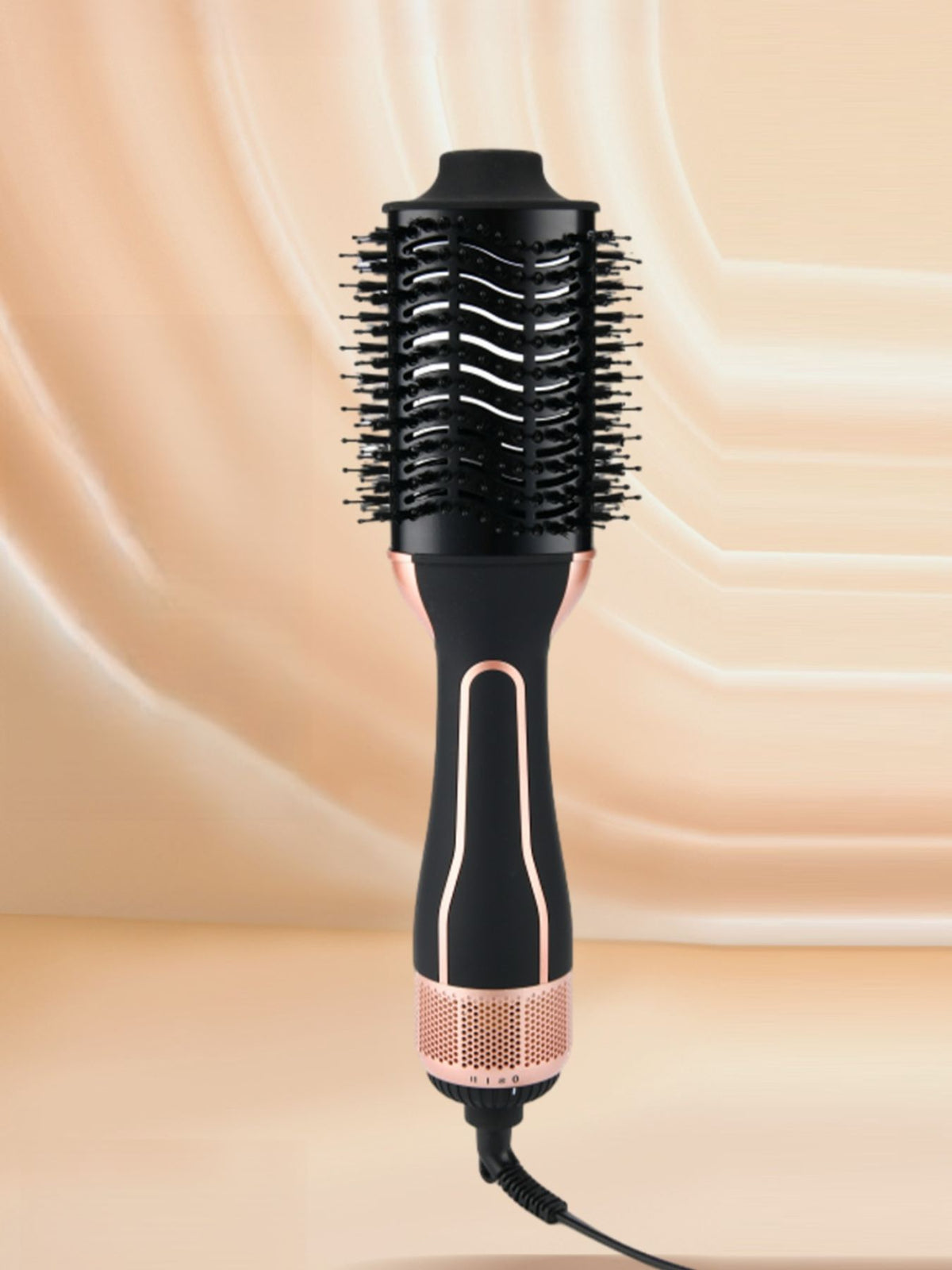 Hot air brush barrel closeup