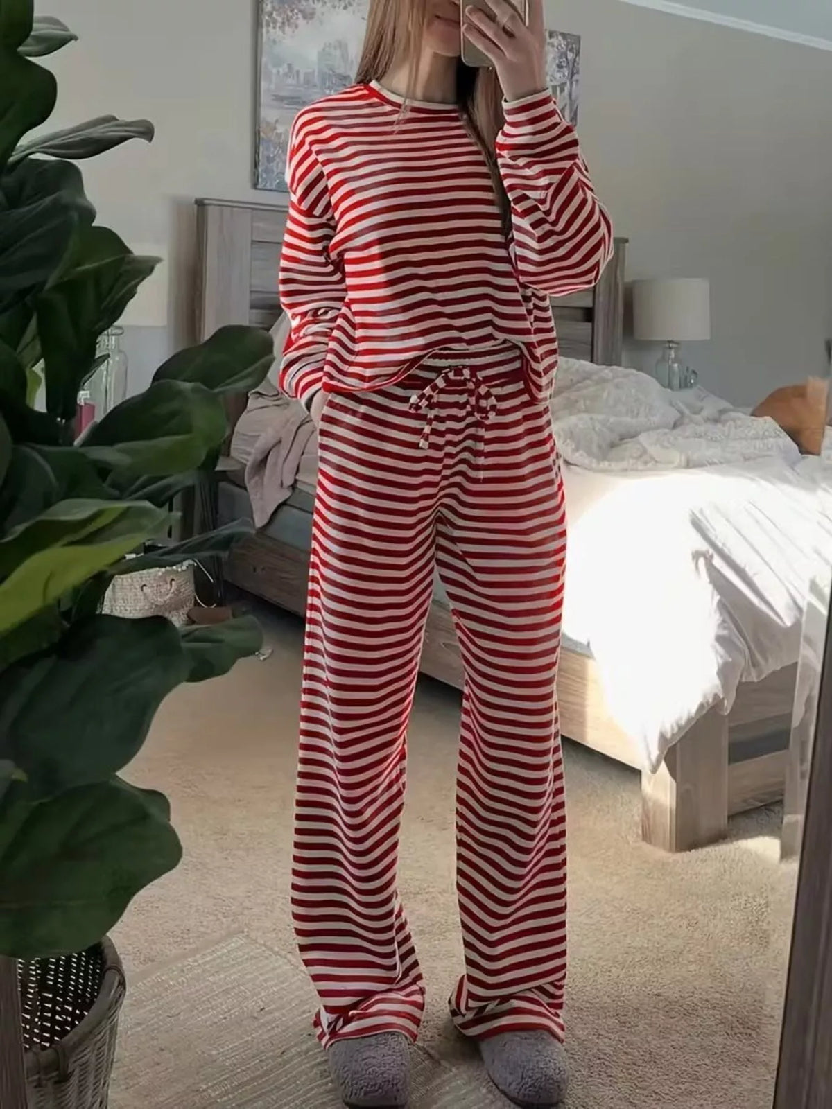 Coordinated striped set profile