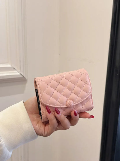 PU Leather Solid Color Wallet - Fashorio