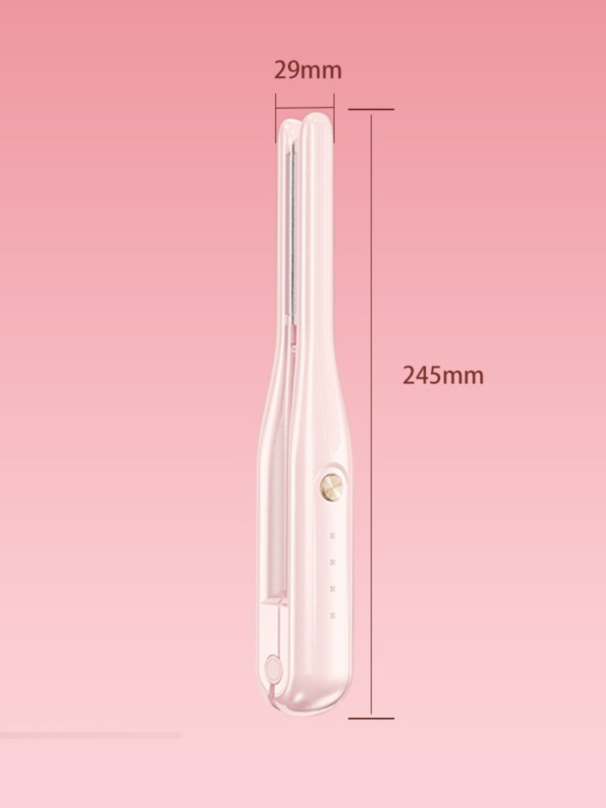 Hair straightener full length view