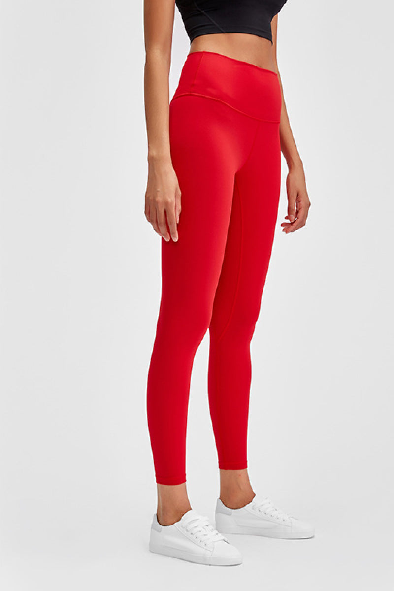 seamless wide band sports leggings styled outfit view