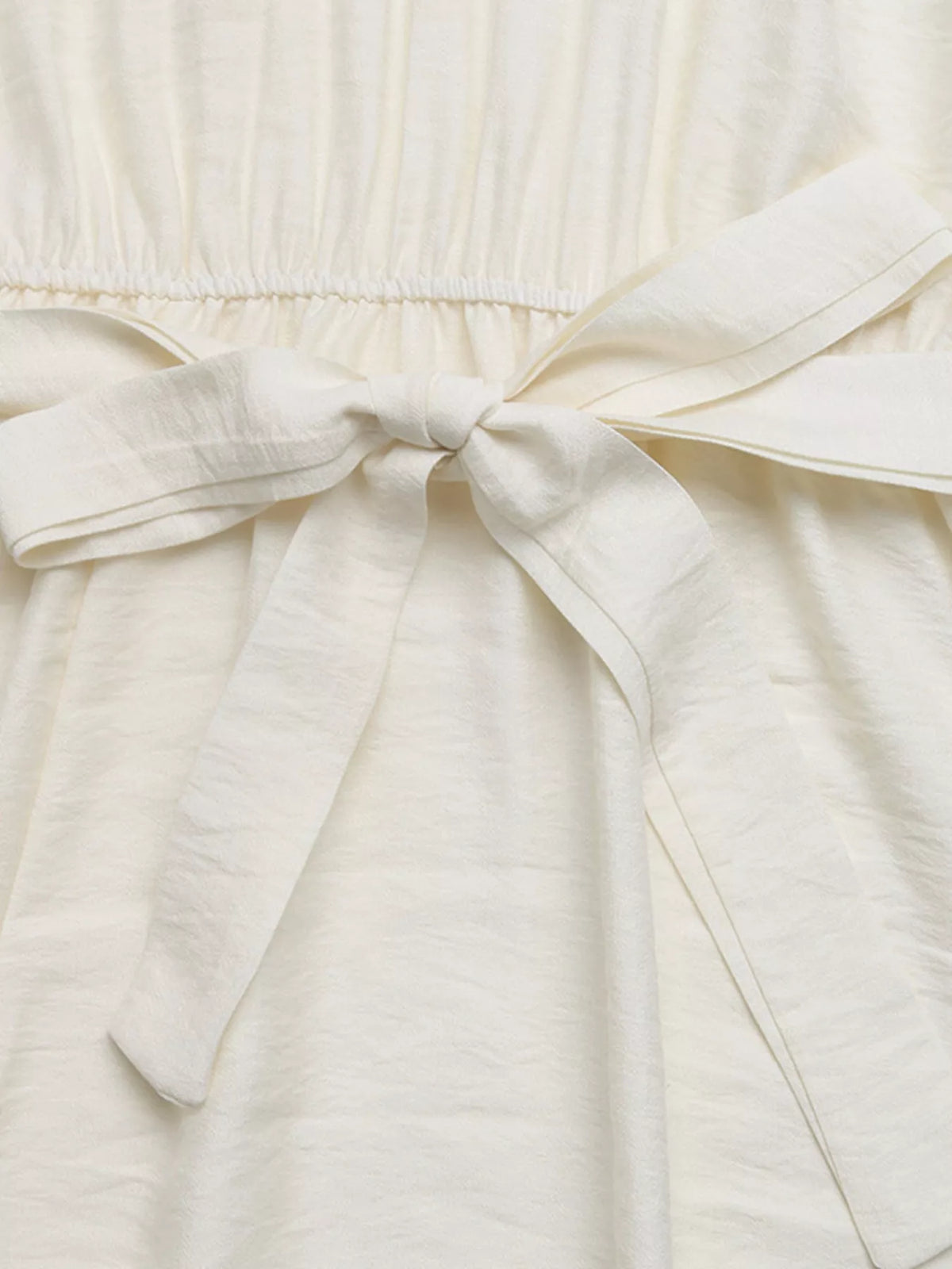 Lace Trimmed Slit Maxi Dress detail view 7