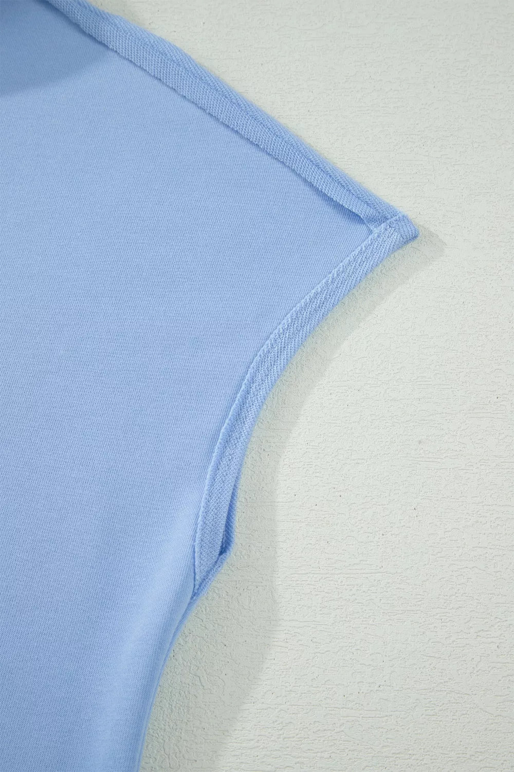 Casual polo collar top and shorts styling view