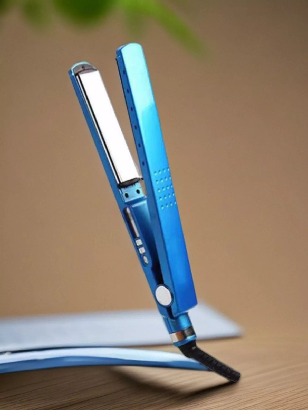 Curling iron creating a wave