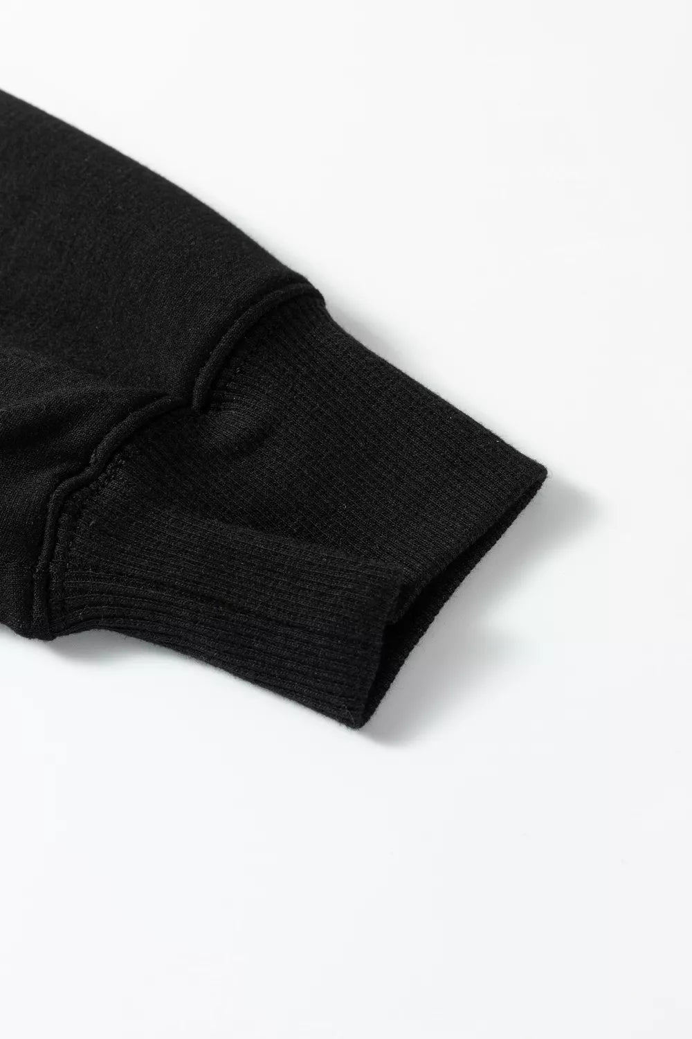 Collared V Neck Sweatshirt and Sweatpants Set, view 13