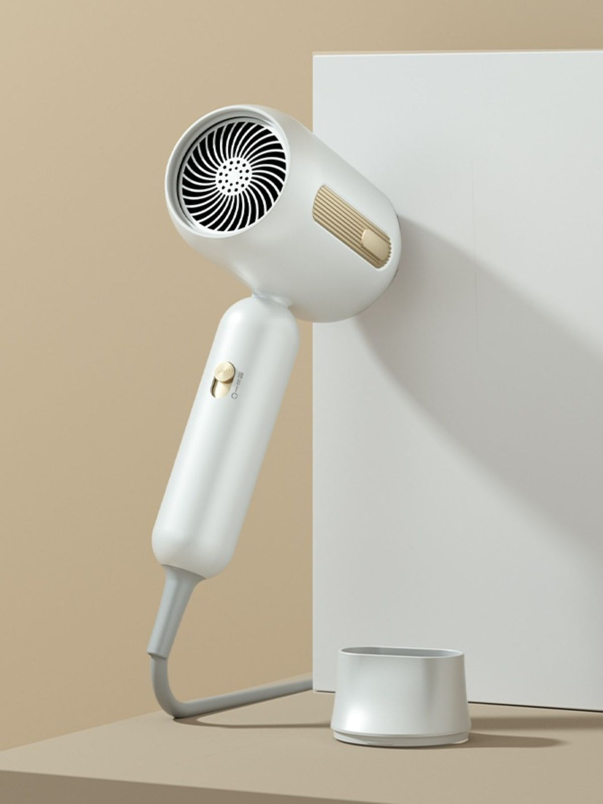 Hair dryer nozzle closeup