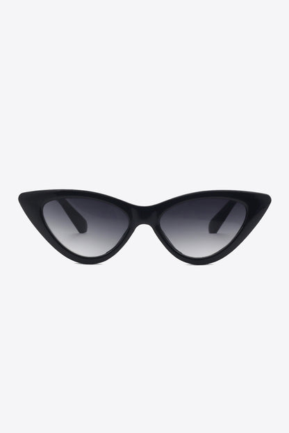 Chain Detail Cat-Eye Sunglasses - Fashorio