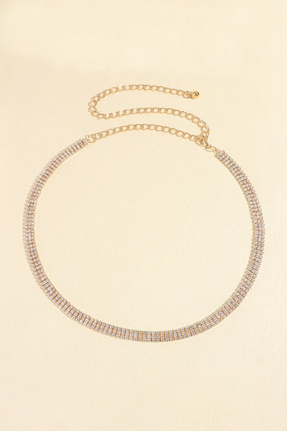 Rhinestones Alloy Belt - Fashorio