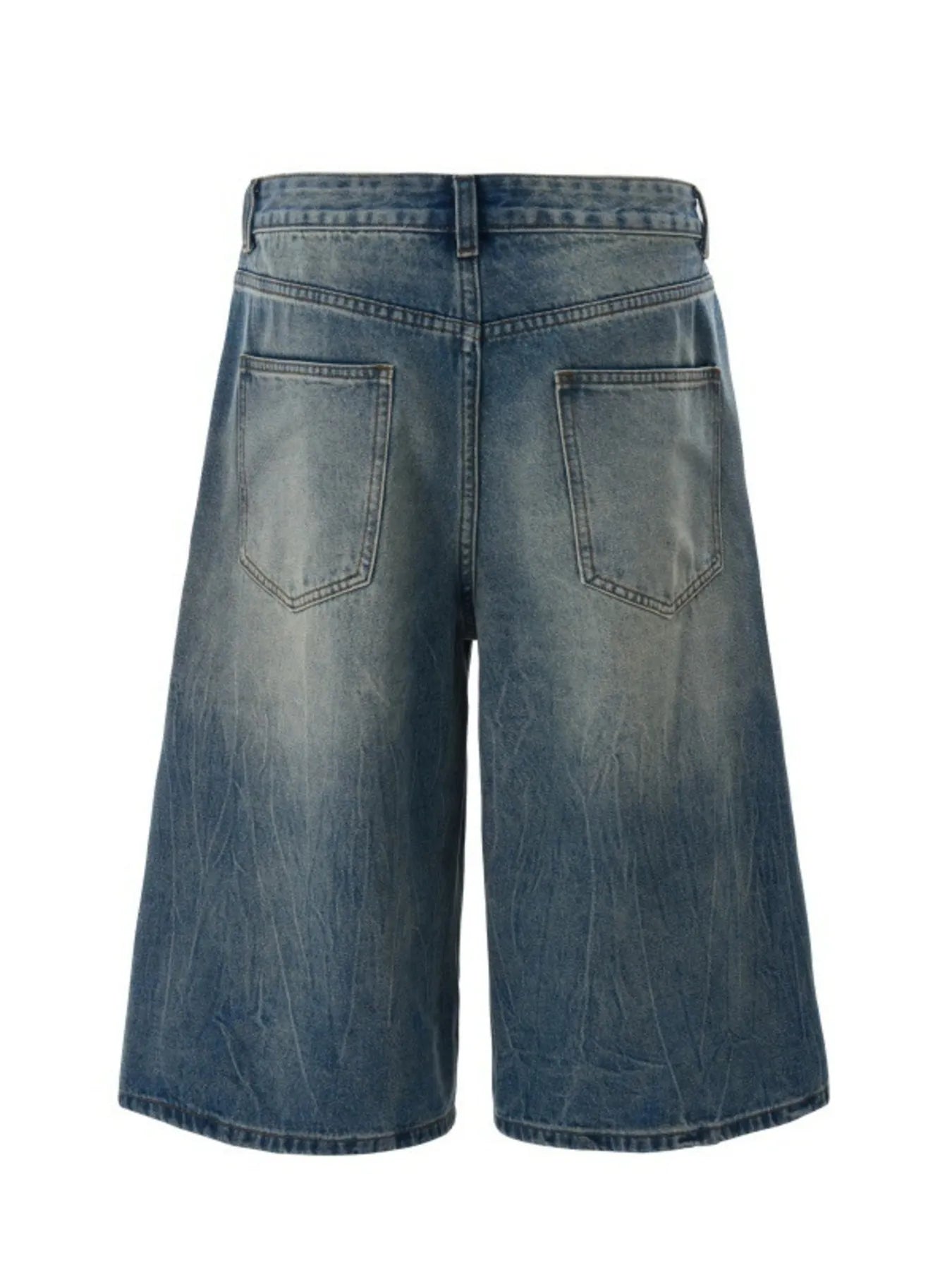 Men's Wash Relaxed Fit Denim Shorts - Fashorio