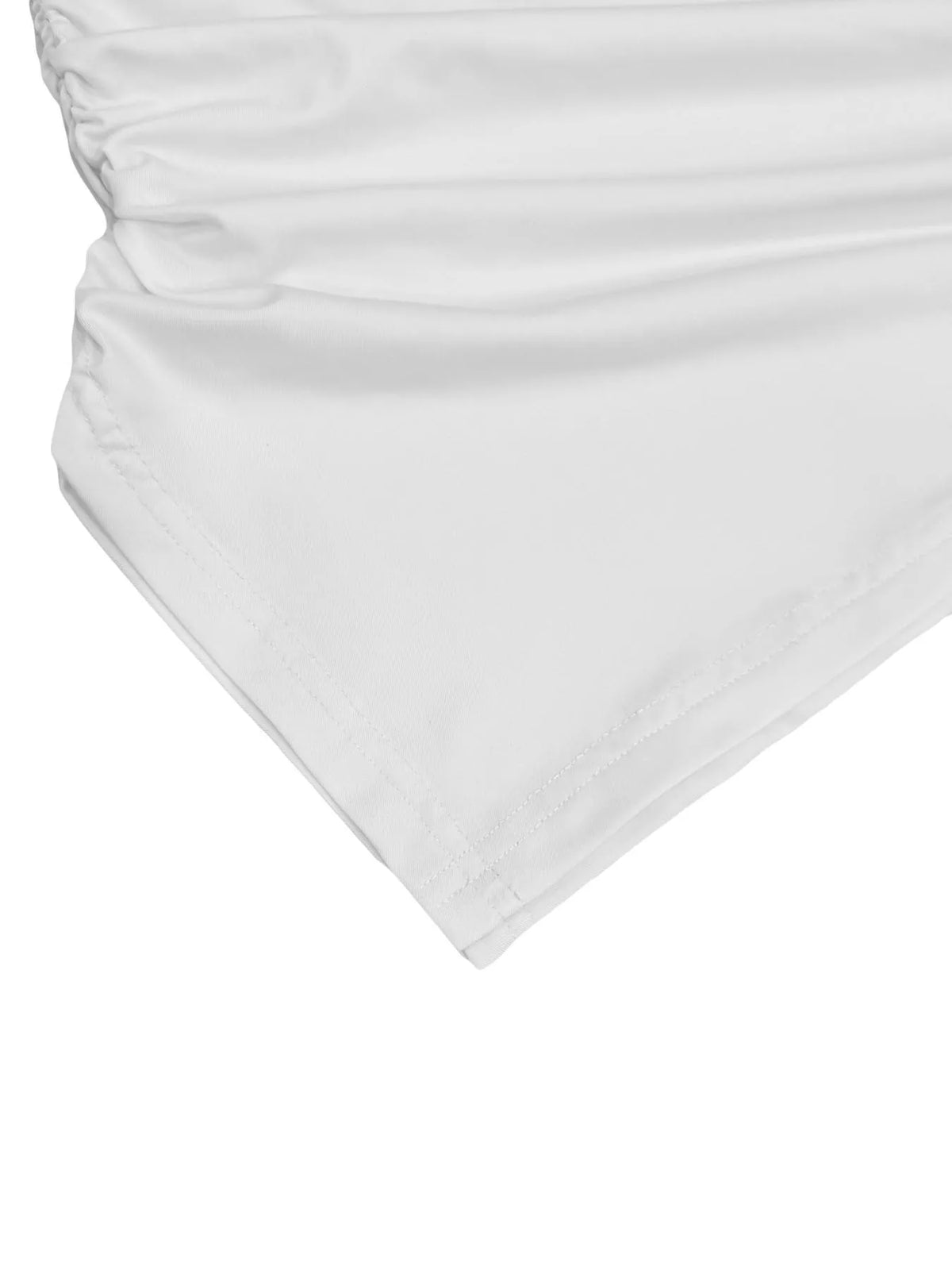 one shoulder slim fit cami worn back
