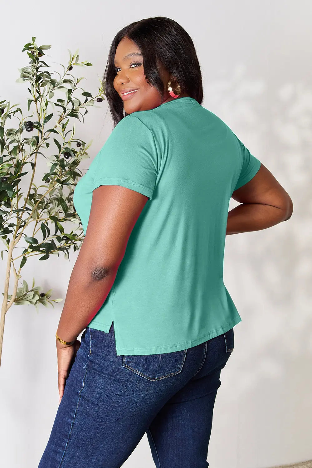 Round Neck Short Sleeve Top, view 29