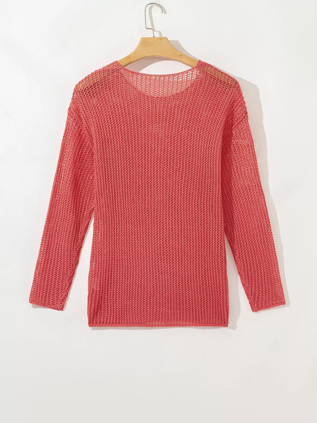 Crochet top full length view