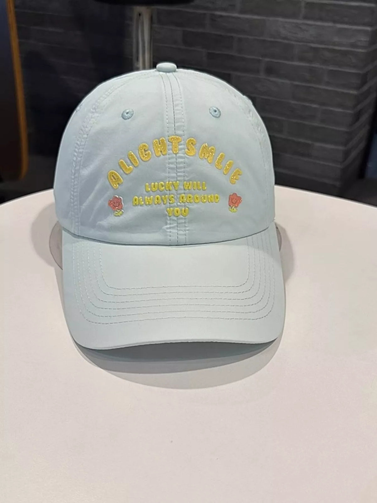 Baseball cap styled as a casual everyday accessory