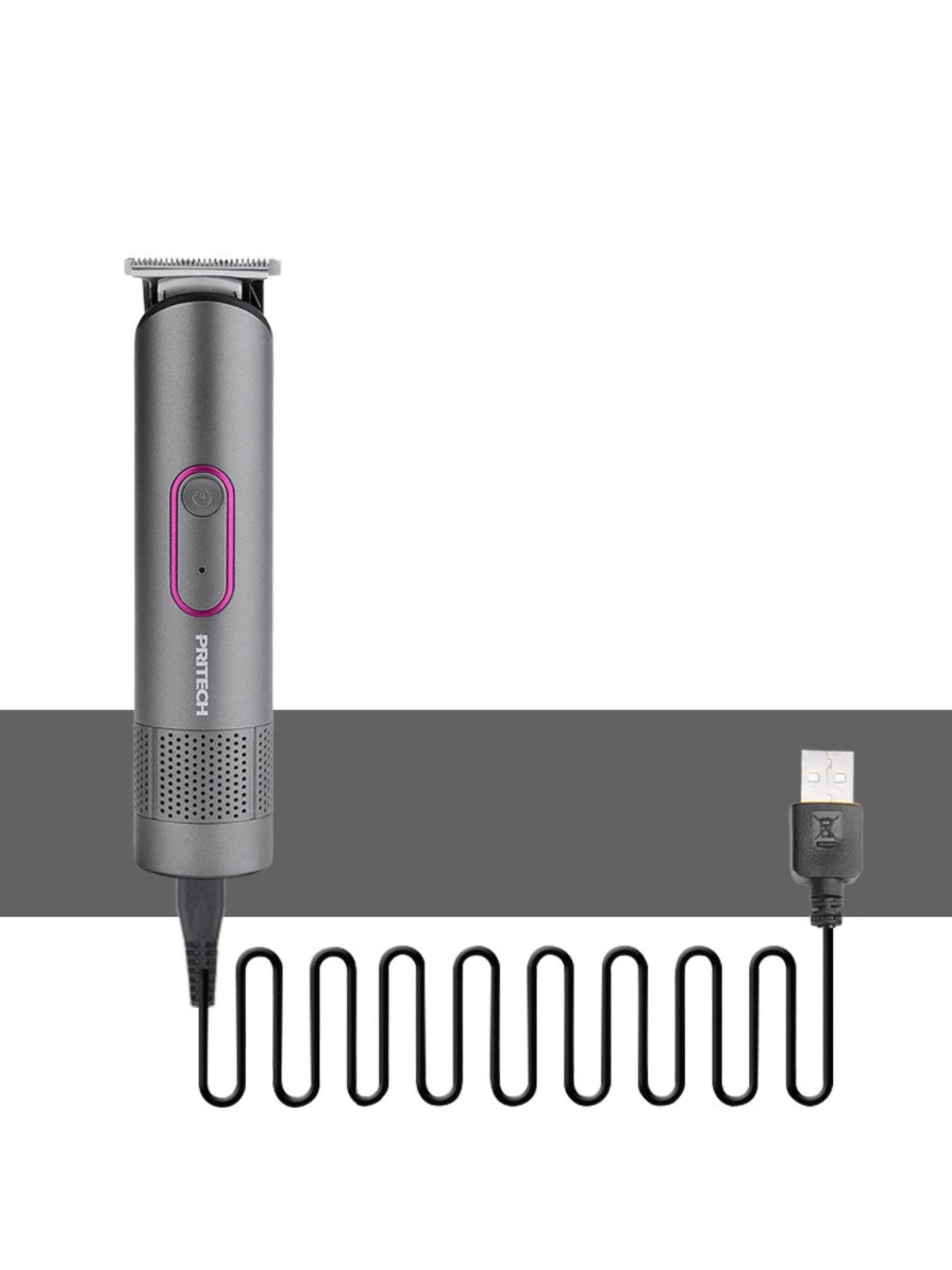Rechargeable clipper on charging base