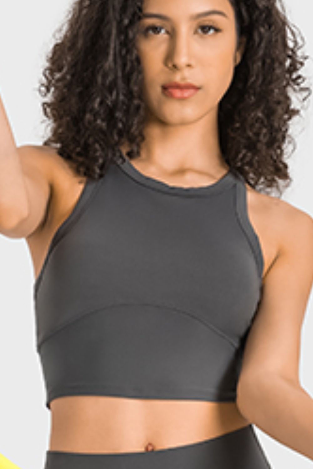 Millennia Racerback Cropped Sports Tank - Fashorio