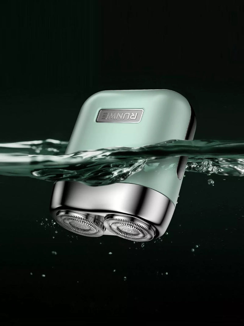 Waterproof electric shaver front view