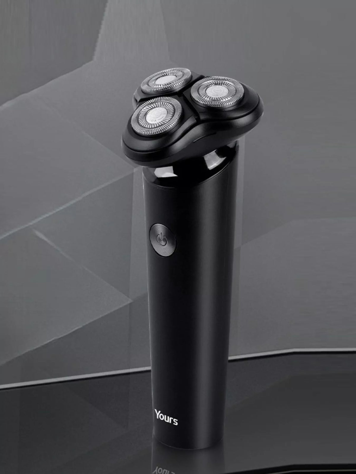 Portable rotary shaver charging