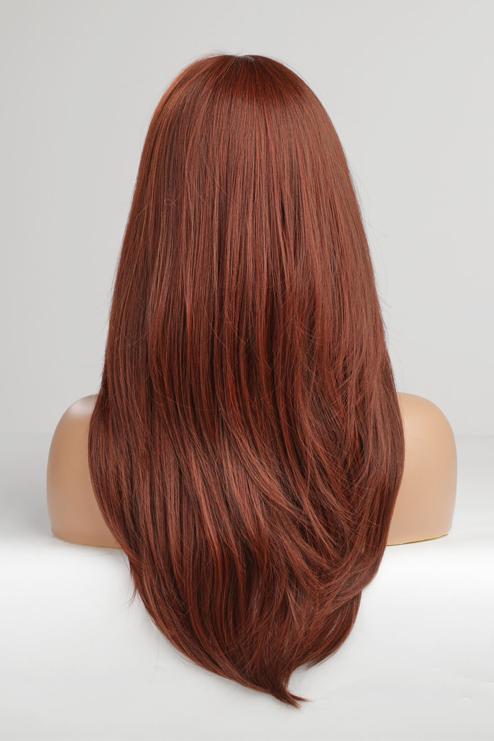 Synthetic wig front hairline detail