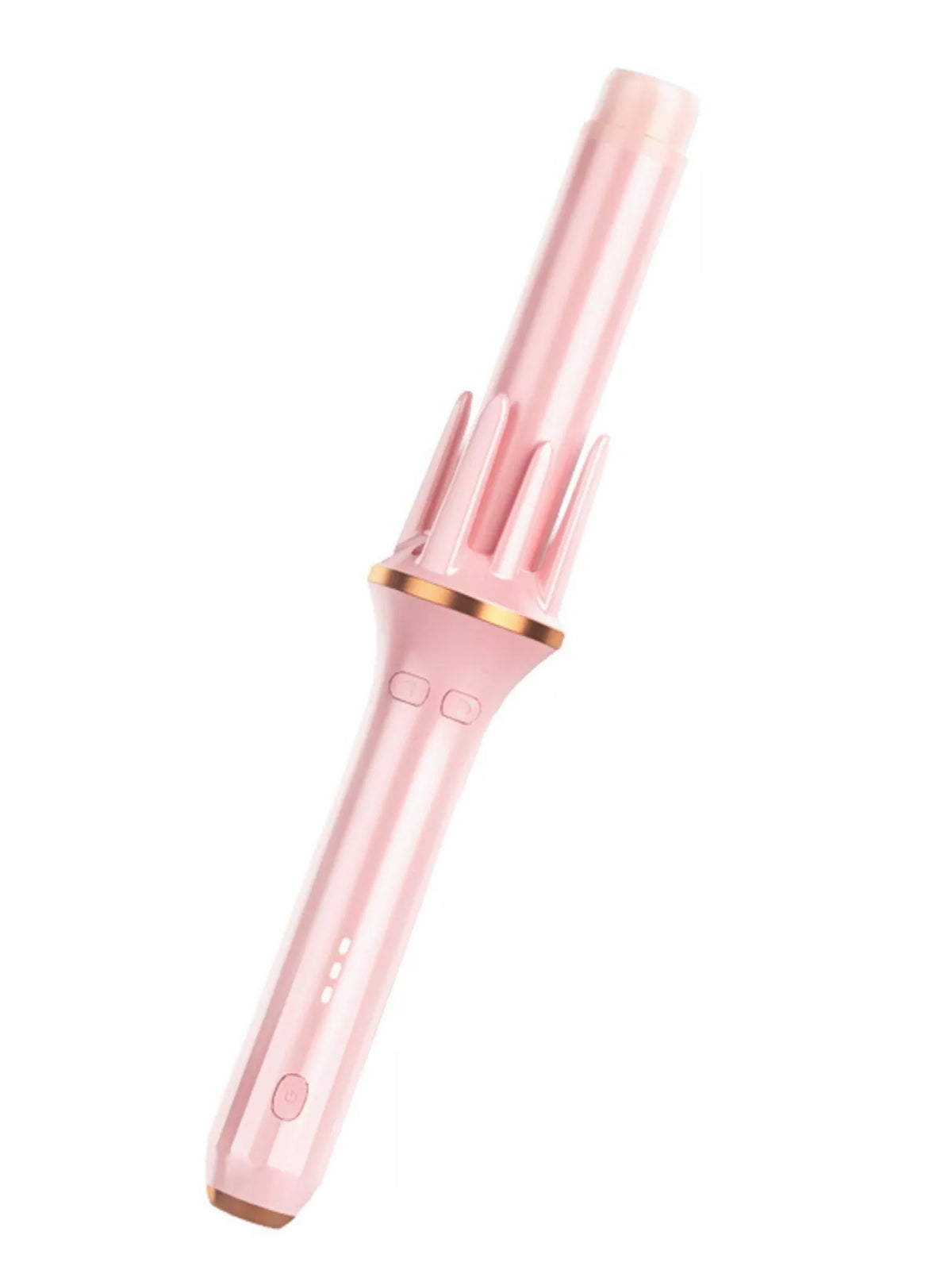 Curling iron temperature display