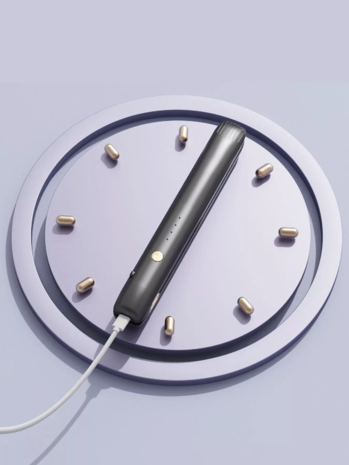 Straightener control button detail