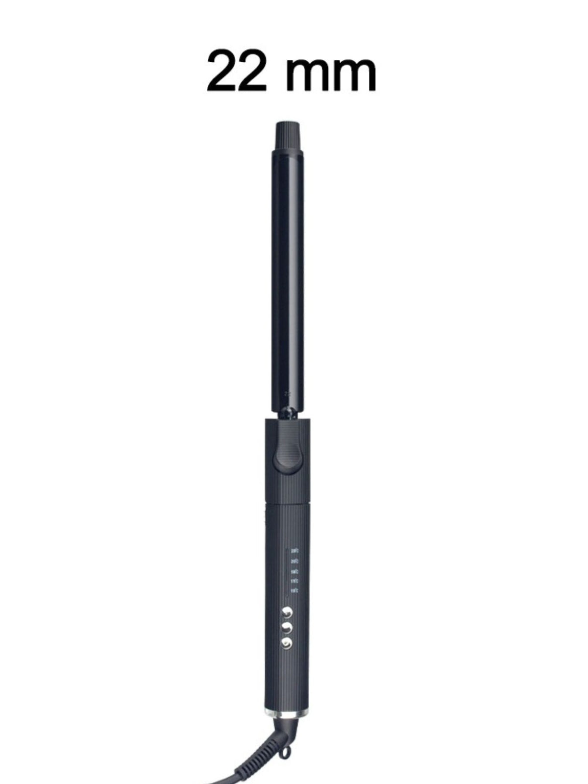 Curling iron handle and controls