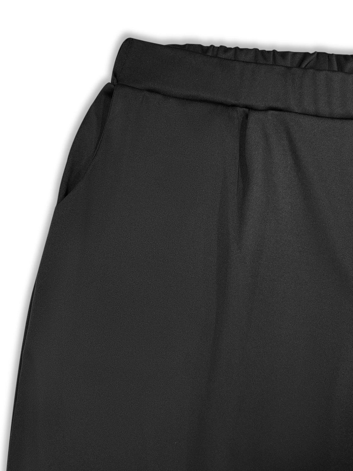 Black two piece set full outfit view