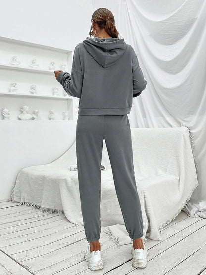 Ivy Lane Sports Hoodie and Joggers Set - Fashorio