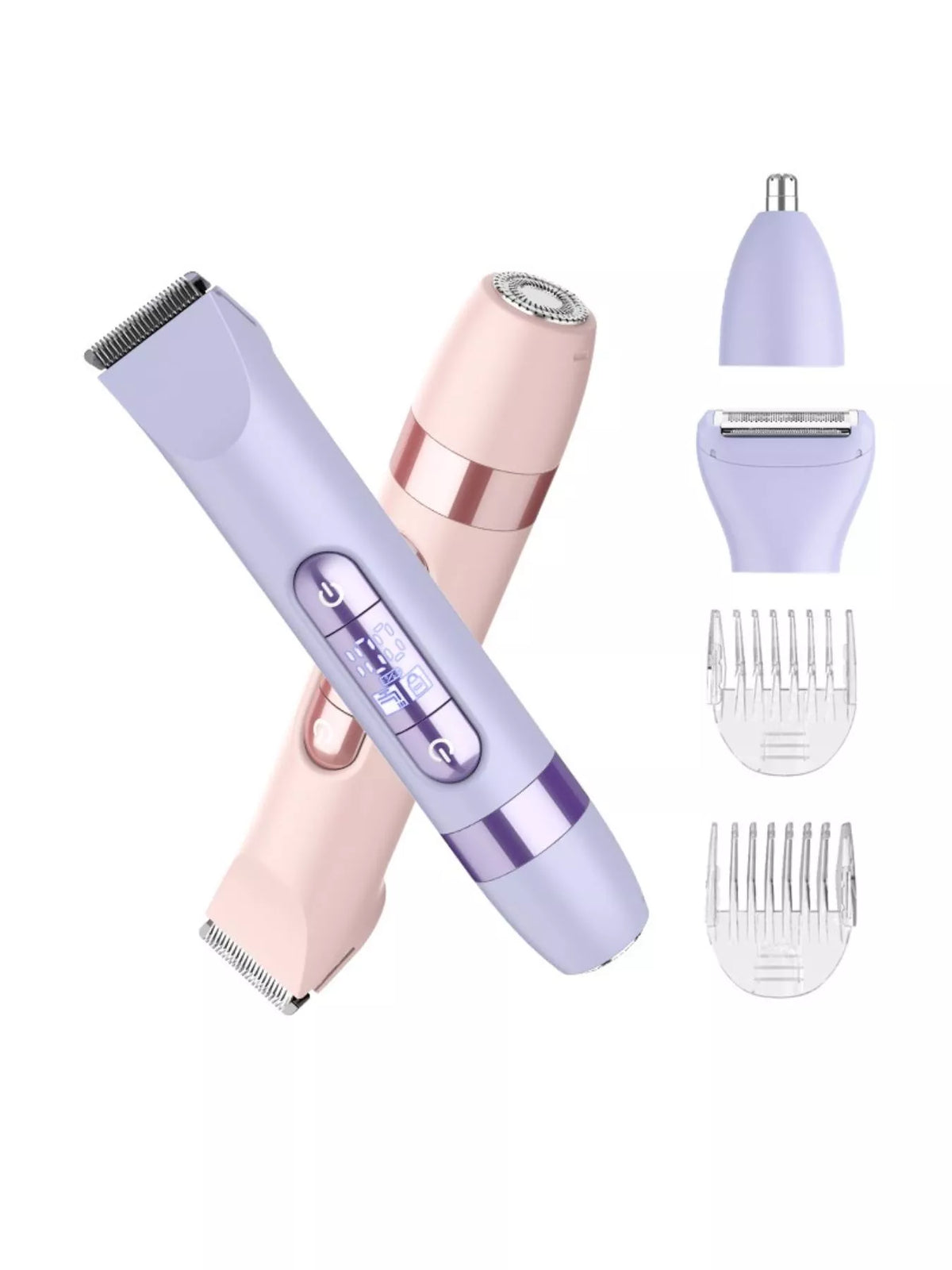 Painless hair removal kit with heads