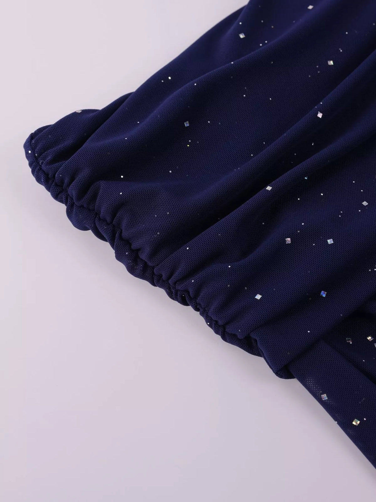glitter off shoulder maxi dress skirt drape detail